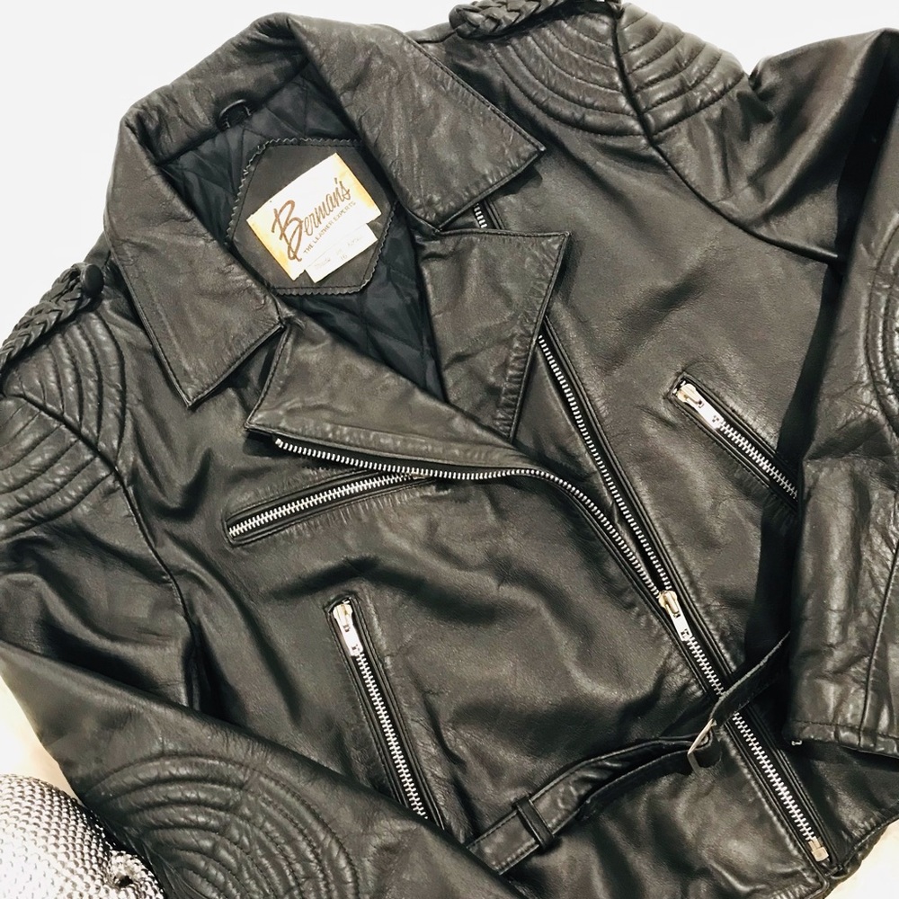 Bergman’s Asymmetrical Moto Leather Jacket